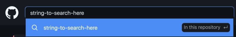 Using Github Search Finding Literal Strings In English - Classic Dark Art - 4K