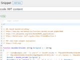 Security Using Dynamic Content In Wordpress By Decoding And Using A