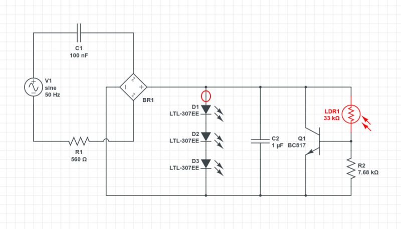 Night Light Schematic Diagram - City Illustrations - Beautiful Desktop Collection