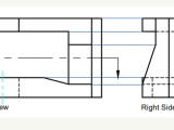 Technical Drawing Finding The Isometric View Of An Object From The