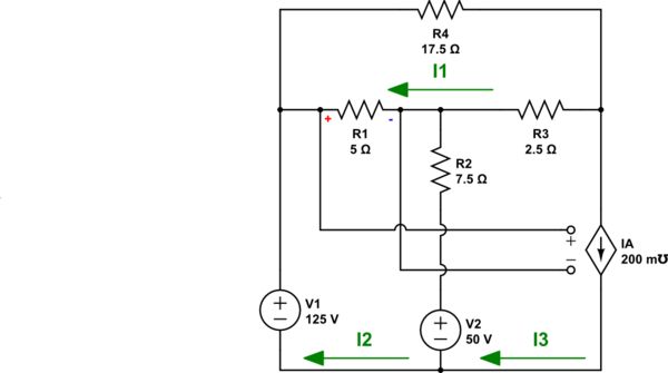 Basic Circuit Analysis Question Supermesh Electrical Engineering Stack Exchange - Geometric Texture Collection - Desktop Quality