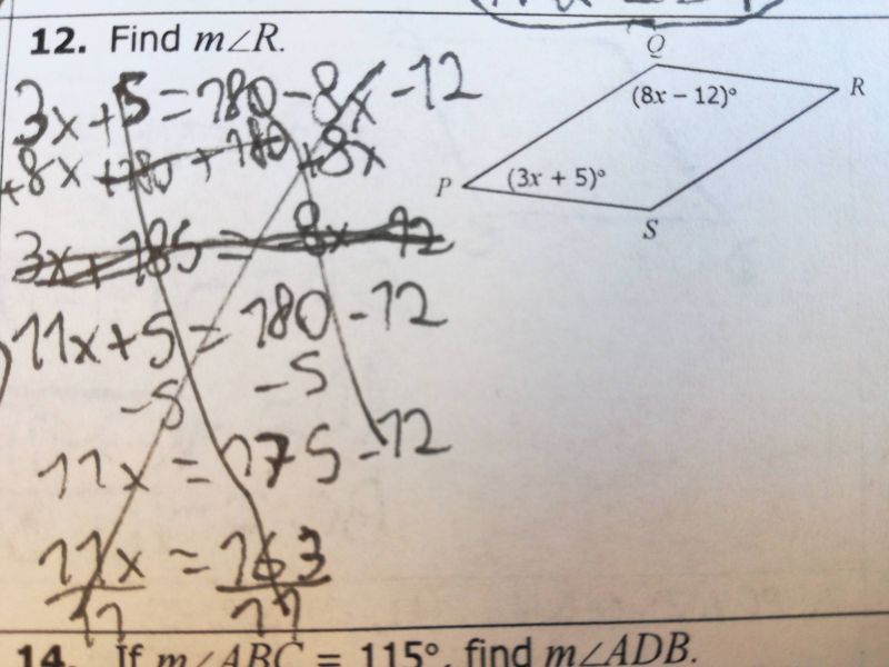 Parallel Angles Math Steps Examples Questions - Sunset Texture Collection - 4K Quality