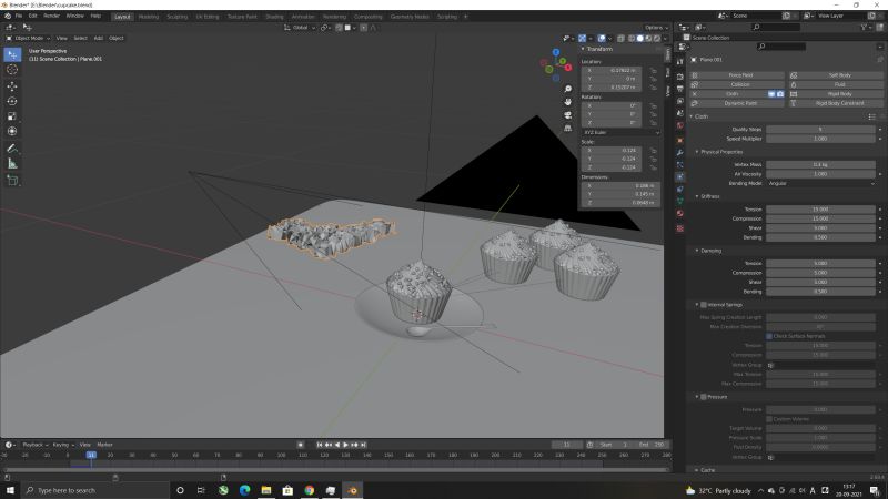 Animation Cloth Simulation Blender Stack Exchange - Beautiful City Background - Ultra HD