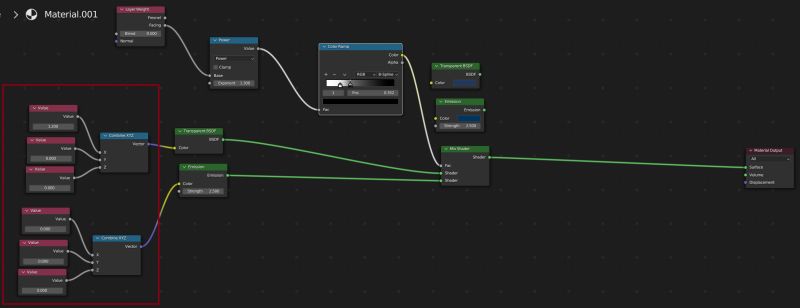 Materials Make Transparent This Black Procedural Emission Using - Desktop Mountain Patterns for Desktop