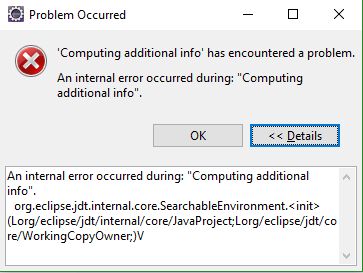 Eclipse Eclipse Computing Additional Info Has Encountered A Problem - Best Landscape Illustrations in Ultra HD