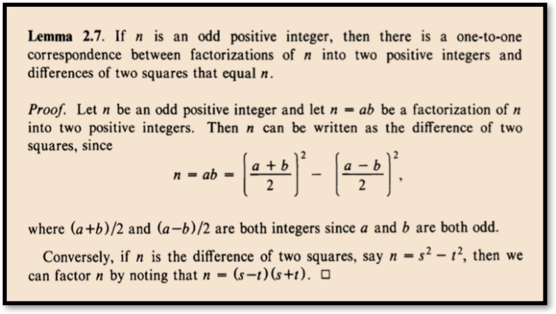 Revisiting Fermat S Factorisation For The Rsa Modulus - Retina Space Patterns for Desktop