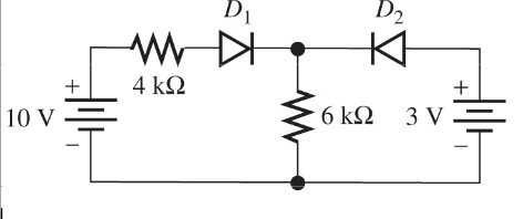 How To Determine The States Of Ideal Diodes In Simple