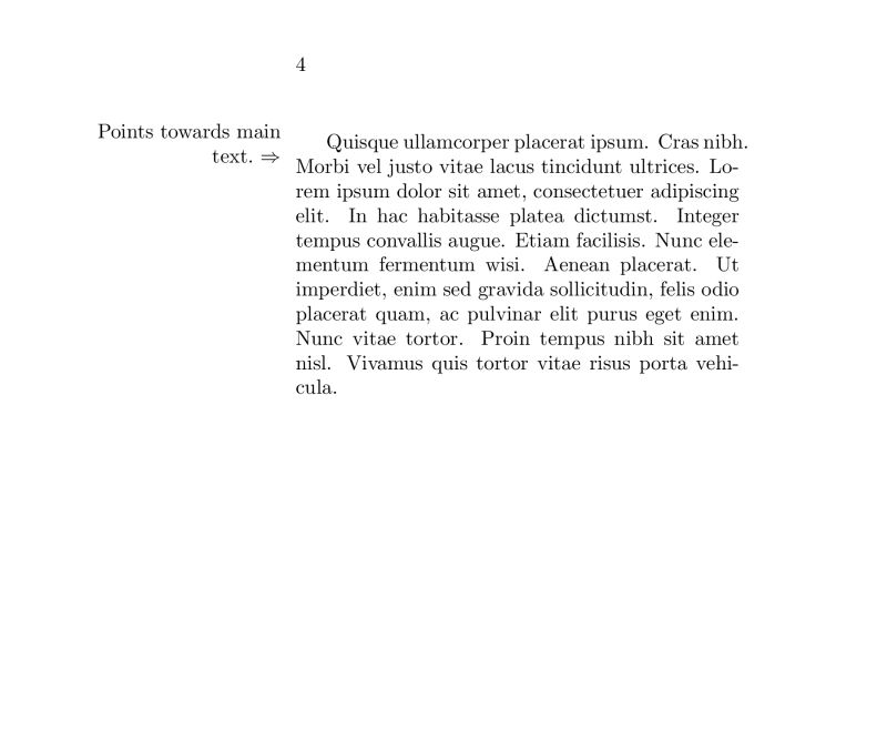 Marginpar Text Alignment Tex Latex Stack Exchange - Vintage Illustration Collection - Retina Quality