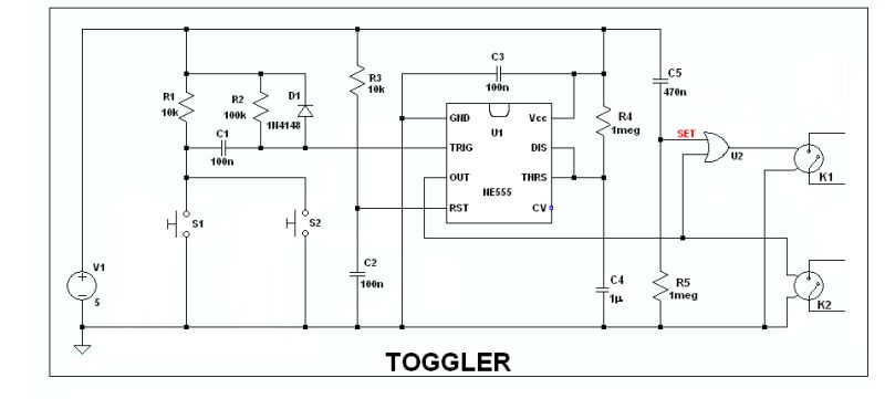 Switches Using 1 Momentary Switch To Toggle Between Two Latched - Light Photo Collection - HD Quality
