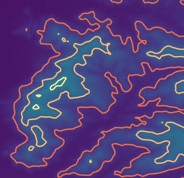 Visualizing Elevation Contours From Raster Digital Elevation Models In - Best City Arts in Retina