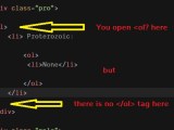 Css Can T Get The First Nested Order List Html Stack Overflow
