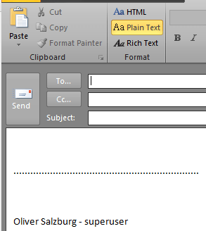 When you see the signatures . How To Set Outlook 2010 To Use Signatures Outside Of The Default Signature Folder Super User