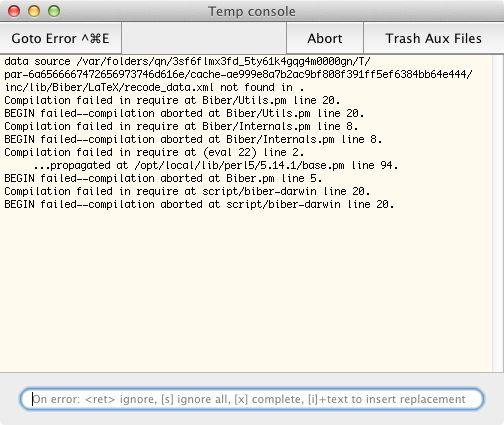 Biblatex And Biber Error Message Tex Latex Stack Exchange - Retina Vintage Photos for Desktop