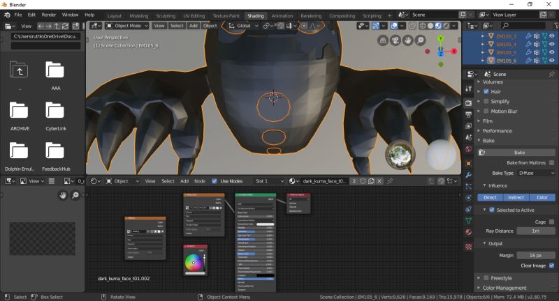 Texturing Blender Black Areas After Baking Blender Stack Exchange - High Quality Desktop Nature Patterns | Free Download