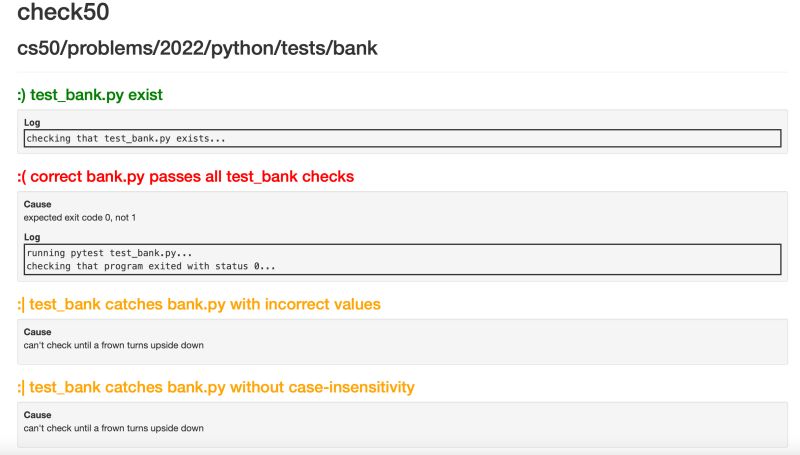 Python Why Is My Check50 In Cs50p Problem Set 5 Is Not Working - City Photo Collection - 8K Quality