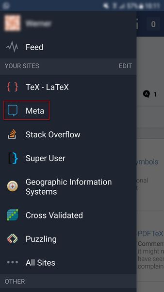 The Mobile Close Menu Is Very Bold Meta Stack Exchange - Best City Textures in Retina