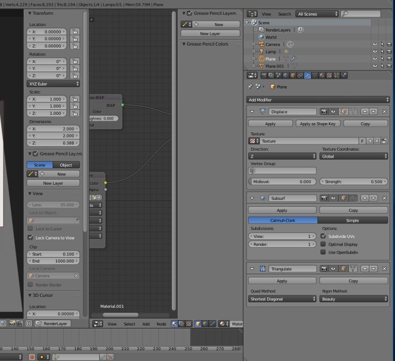 Tutorial Procedural Paper Texture Material Cycles R Blender - Geometric Art Collection - 4K Quality