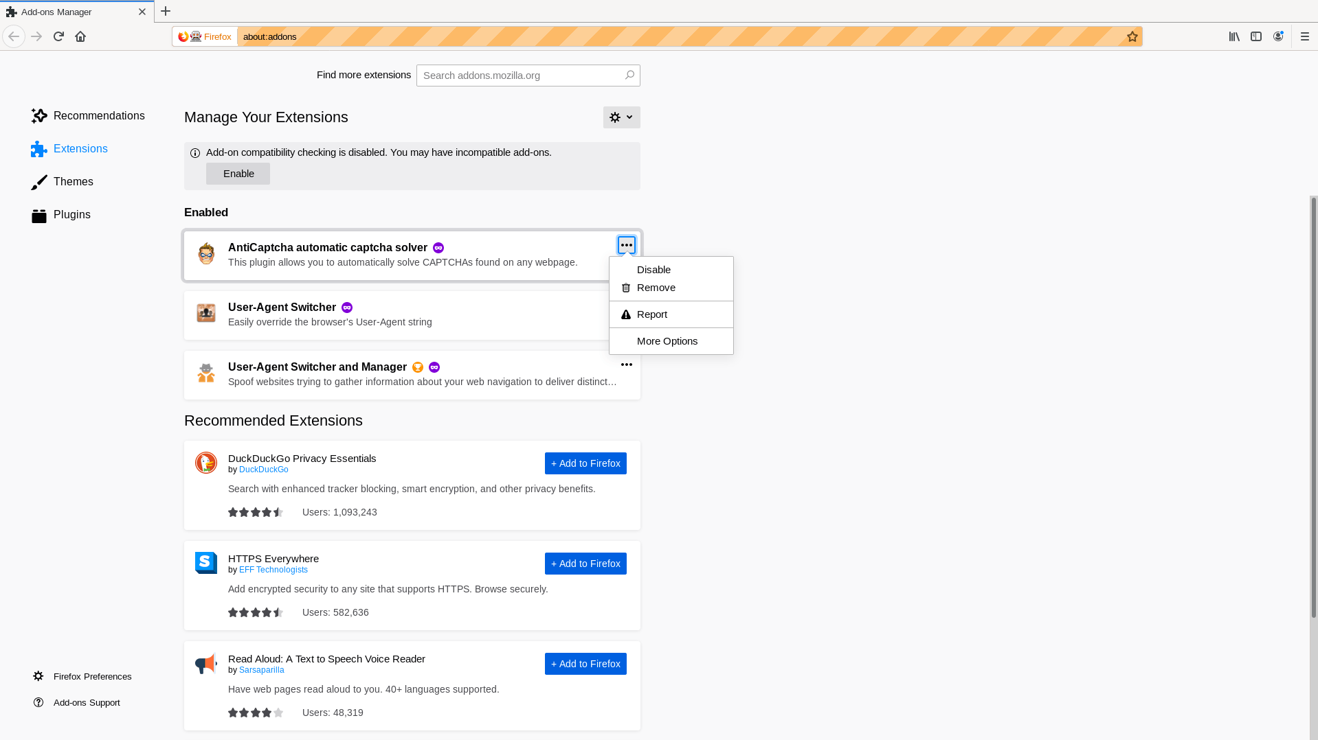 · next, tap on the about firefox option. Python Browser Started Under Selenium Doesn T Use Addons Stack Overflow