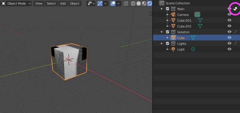 Isolate Set Active Collection By Selected Object From 3d Viewport - 8K Ocean Images for Desktop