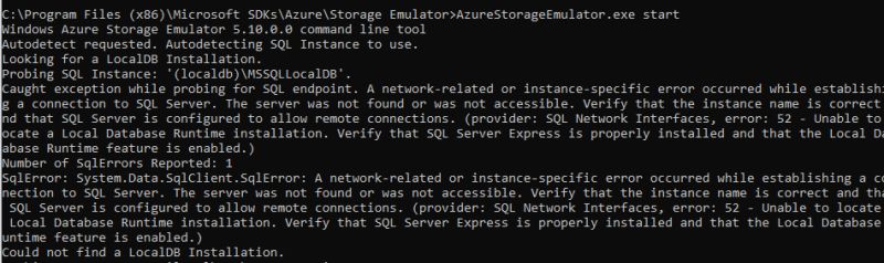 Azure Storage Emulator Requires Localdb To Be Installed Psaweera - Retina Light Backgrounds for Desktop