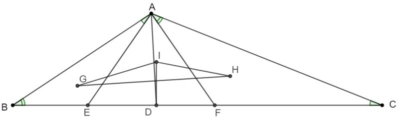 Math Geometry Problem 1233 Triangle Euler Line Orthic Axis - Geometric Pattern Collection - Mobile Quality