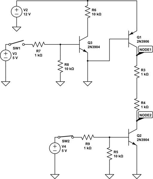 Switches Pnp Transistor As Switch Electrical Engineering Stack Exchange - Gradient Pattern Collection - Retina Quality
