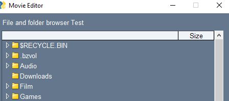 Python Pysimplegui Tree Add Elements With An Event To Reduce Startup - HD Space Patterns for Desktop