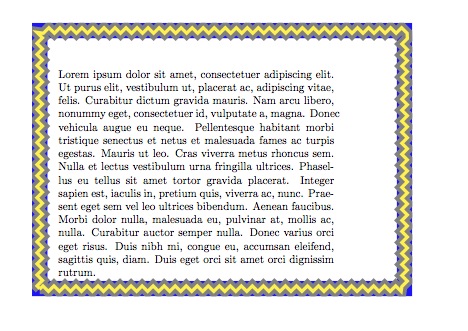 Modify Tikz Zigzag Decoration Tex Latex Stack Exchange - Incredible Desktop Nature Images | Free Download