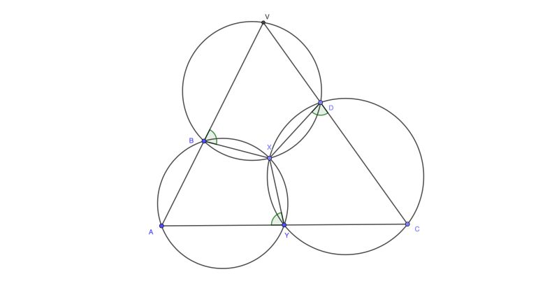 Geometry In 3 Intersecting Circles Choose The Correct Cyclic Point - Gorgeous High Resolution Nature Images | Free Download
