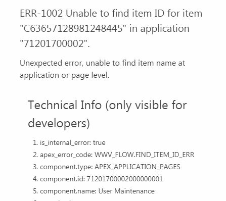 Oracle Database Apex Interactive Grid Err 1002 Unable To Find Item - Best Colorful Pictures in Ultra HD