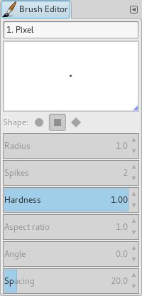 Pixel Gimp How Can I Make A Basic 4px Brush Graphic Design Stack - High Quality Desktop Dark Illustrations | Free Download