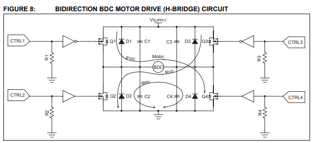 Where To Place A Capacitor To Prevent Arcing In A Brushed Dc