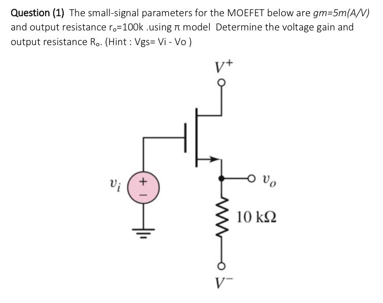 Transistors Analyzing A Mosfet Circuit Electrical Engineering Stack - Stunning City Illustration - HD