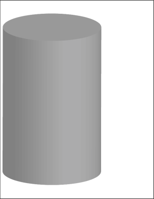 3d 2d cylindrical object illustrator section beaker transparent cross background adobe looks graphic stack