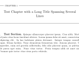 Sectioning Formatting Labels Of Chapters And Sections Tex Latex