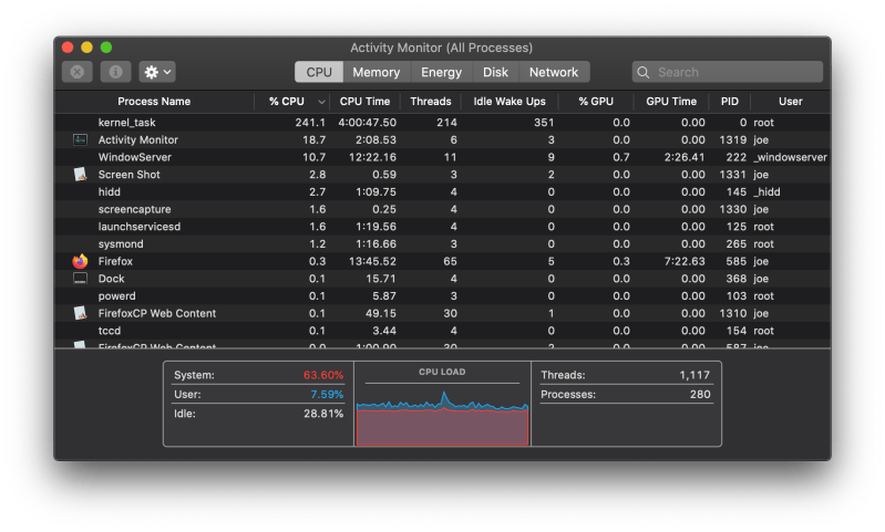 Macos Imac Slow Cpu Gt 103 3 And Idle At 84 Stack Overflow - Download Perfect Mountain Picture | 4K