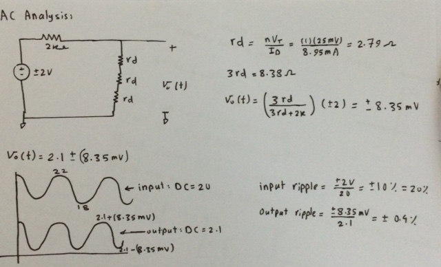 Analyzing A Circuit With Diodes Connected In Series