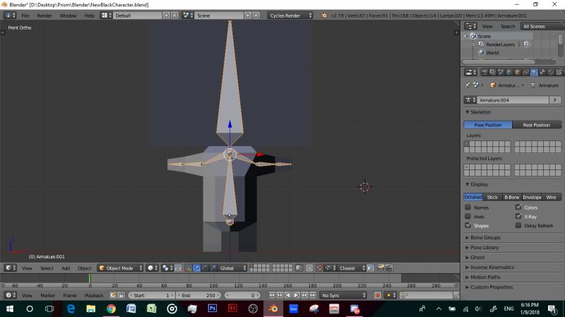 Bones Rigging Low Poly Head Blender Stack Exchange - Elegant Mountain Photo - 8K