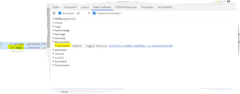 Angular Removing Deleting All Listeners To Mousewheel Event In - Light Backgrounds - Classic Retina Collection