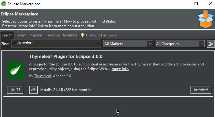 After Installing Thymeleaf Plugin In My Spring Tool Suite Application - Dark Images - Creative Full HD Collection