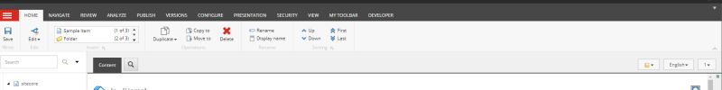 Missing Sitecore Toolbar In Content Tree Sitecore Stack Exchange - Premium Light Photo Gallery - Full HD
