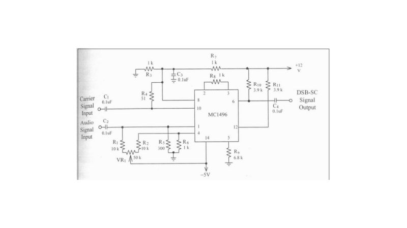 Communication Dsb Sc Modulation Circuit Electrical Engineering - Download Professional Mountain Background | HD