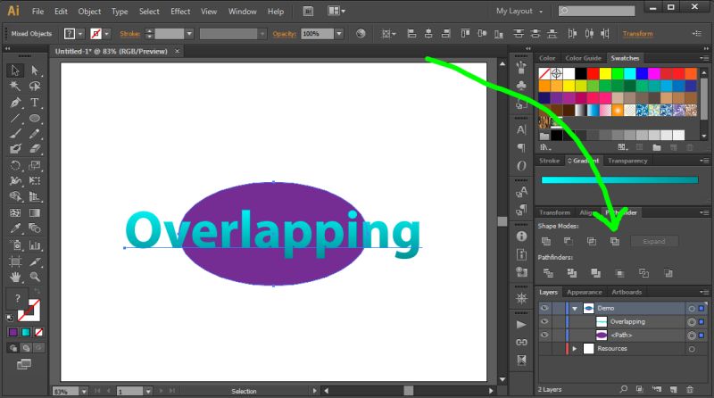Text Customize Strikethrough In Illustrator Graphic Design Stack - Best Sunset Images in HD