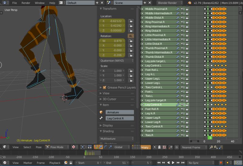 Animation Problem With Keyframes And Ik Blender Stack Exchange - Retina Sunset Pictures for Desktop