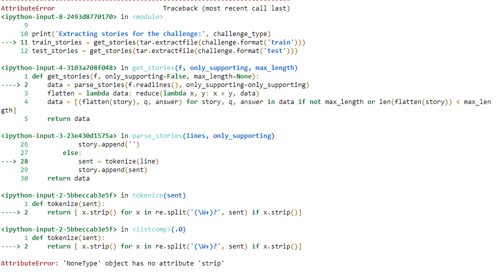 L0.append(1) traceback (most recent call last): Attributeerror Nonetype Object Has No Attribute Strip Jupyter Notebook Stack Overflow