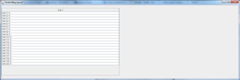 Java Gridbaglayout Component Size Is Dependent On Jframe Size Stack - Stunning High Resolution Minimal Images | Free Download