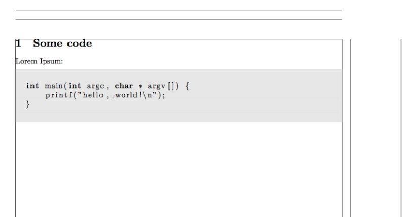 Listing Numbers Go Outside Margin Tex Latex Stack Exchange - Stunning Geometric Photo - 8K