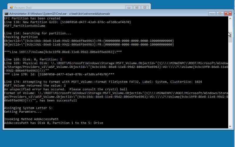 C Msft Volume Format Method In Winpe Stack Overflow - Full HD Mountain Photos for Desktop