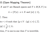 Analysis Proof Of The Open Mapping Theorem Mathematics Stack Exchange