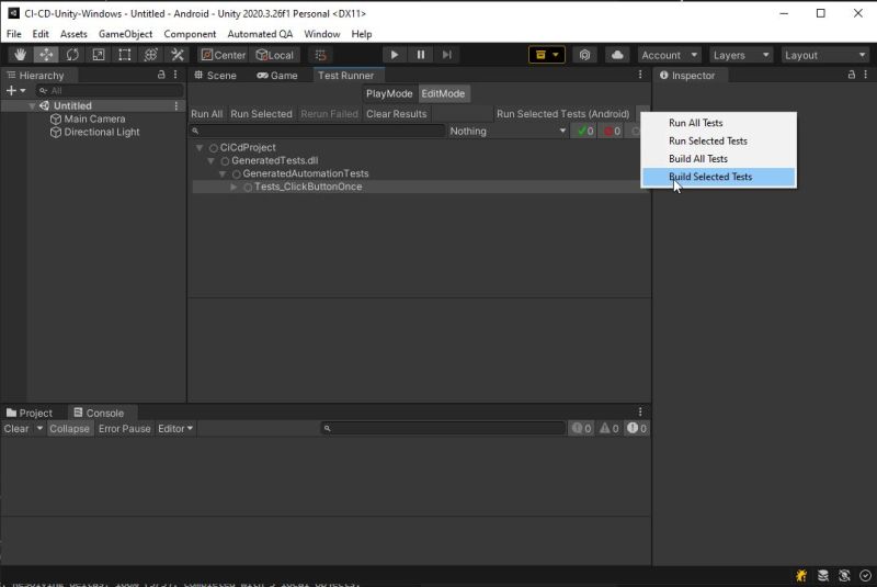 Unity Game Engine Unity3d Build Test Runner From Command Line - Sunset Background Collection - High Resolution Quality